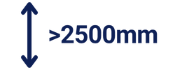 Stanice 2500mm tzn. složená sestava z více dílů